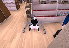 Sereka EXPOSES herself OUTDOOR in naked coat