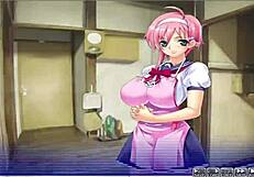 apartment of love ep 13 - getting drained in hentai cartoon