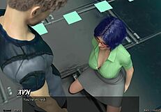 stranded in space, craving huge blowjob