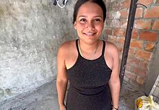 i tell the neighbor to wash clothes but offer blowjob and sex