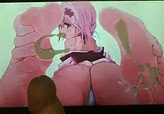 anime feet cum tribute