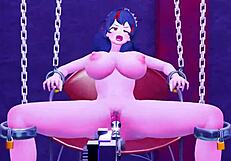 Zhu Yuan appears naked in this 3D cartoon anime.