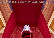 Hyakumantenbara Salome Enjoys Intense Hentai Creampie Sex