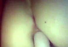 can this teen handle double dildo in her big ass?