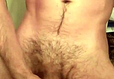 Bigcock sexy man masturbates with monster cock intensely