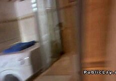 I watch amateur couple with huge tits after shower