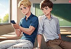 He brought a classmate with huge boobs for a big cock session.