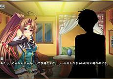 Watch this erotic scene featuring Ma Chao as the hero in the hentai Makoi Kishi Maou to Shogyou no Maou.