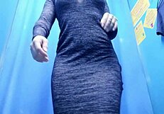 I Caught a Russian Milf Changing in Real Dressing Room
