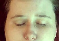 New amateur gets facial in porn video