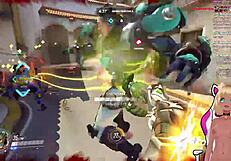 Vtuber Lewdneko Plays Overwatch And Gets Spanked Hard Part 2