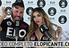 Veve valencia removes underwear in the spicy room