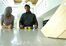 spyfam step dad scores big on easter with intense monster cock action. pure raw power unleashed!