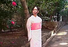 Bathrobe-Clad Mature Japanese Woman in Sticky Sex with Nozomi Tanaka!