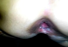 skinny teen explores anal opening techniques