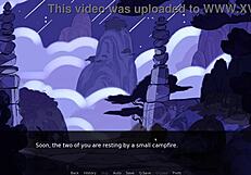 Gem Blast Part 1 Features Garnet's Big Tit Blowjob Scene