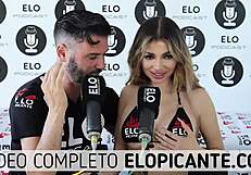 Veve valencia removes underwear in the spicy room