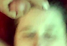 Amateur Getting Her Face Cum Dumped?