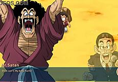 Bulma's Gangbang Adventure With Mr. Satan Watching
