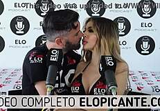 Veve valencia removes underwear in the spicy room