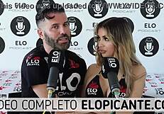 Veve valencia removes underwear in the spicy room