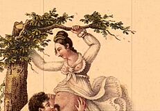 Klassische erotische Zeichnungen mit vintage Charme