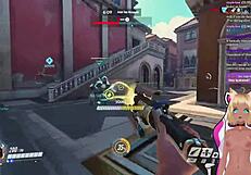 Vtuber Lewdneko Plays Overwatch And Gets Spanked Hard Part 2