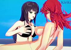 Futanari sex in Super Robot Wars Impact, Z, & J