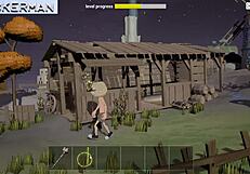 Submissive Anime Girl Gives Blowjob And Gets Fucked In Cowgirl By Huge Monster Cock With Big Nipples