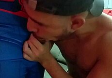 Intense Gay Swap In Halloween Fetish