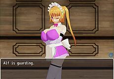 Girl B Hero Scenes - Part 16 Loretta Explodes with Excitement!