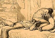 Check out this vintage erotic illustration from the old days