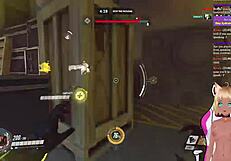 Vtuber Lewdneko Plays Overwatch And Gets Spanked Hard Part 2