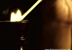 Erotic Dancer Brunette Hottie Feels Differently in Softcore Tease