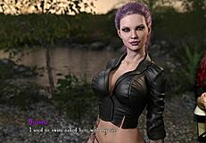 shadows 22 - mermaid gives blowjob to big cock.