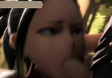 This 3d video has some serious pussy and ass pounding action