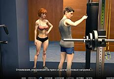 College life in a hentai game with hot girls and action