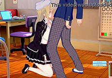 i rub maeriberry haans big tits in 3d cg anime