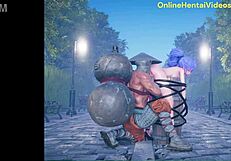 Cute Anime Girl Dances and Gets Fucked