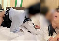 Asian Cosplay Creampie with Dirty Talk! WATCH Rina and Manager NOW!