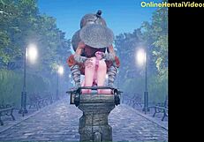 Cute Anime Girl Dances and Gets Fucked