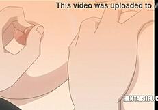 hentai dude ruthlessly dominates classmates with anal and titty action