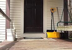 Sexy milf surrenders in laundry room