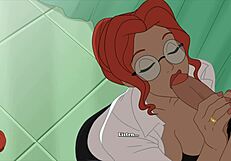 Milftoon drama unfolds with nurse and doctor during patient checkup