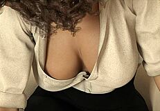 In big city pleasures 11, jessy is so good with her feet that john gets excited on her chest