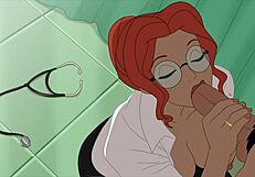 Milftoon drama unfolds with nurse and doctor during patient checkup