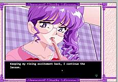 Immoral study 3 - retro visual novel - full gameplay - scoop software - 1080p