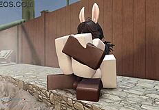 Bunny, bounce that big ass like a champ on me!