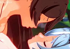 Video 198 With Sound Featuring 3D Anime Characters.