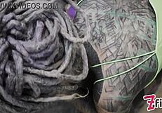 Extreme Sissy Anal Stretching! Tattooed Femdom Slut Masters Ass Fisting And Toy Play!